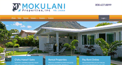 Desktop Screenshot of mokulaniproperties.com